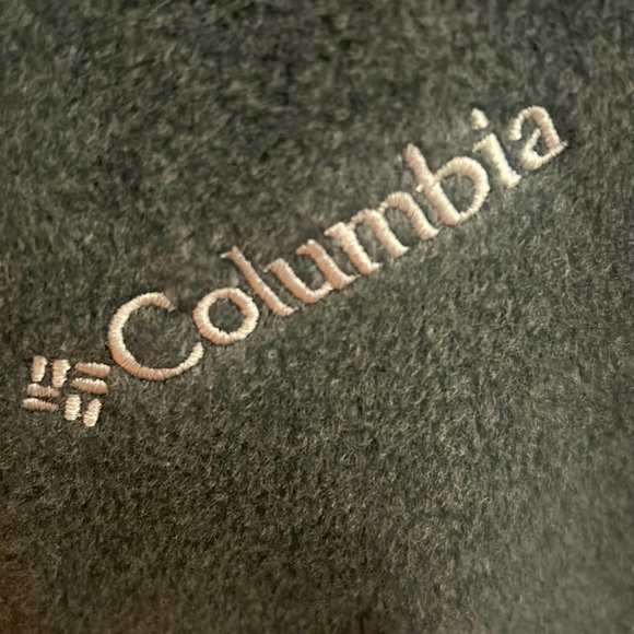 COLUMBIA🏔️Men’s FLEECE Gray VEST Size Medium - Picture 2 of 11